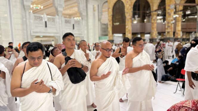 
 Wakil Menteri Haji dan Umrah Dahnil Anzar Simanjuntak saat berada di Tanah Suci. Foto: Kemenhaj RI