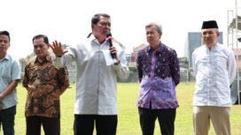 Bupati Tangerang Moch Maesyal Rasyid saat menghadiri acara Peringatan Hari Ulang Tahun ke-II Forum Kadus Kabupaten Tangerang, yang di gelar di Lapangan Desa Ciakar Panongan. Foto: ist