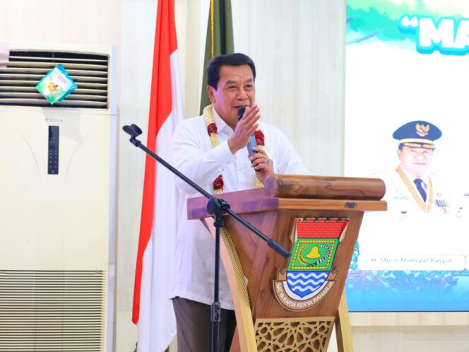 
 Bupati Tangerang, Moch. Maesyal Rasyid, secara resmi meluncurkan buku cerita anak berjudul 