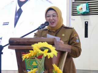 Wakil Bupati (Wabup) Tangerang, Intan Nurul Hikmah, secara resmi membuka kegiatan silaturahmi dan Workshop Guru Taman Kanak-Kanak (TK). Foto: ist