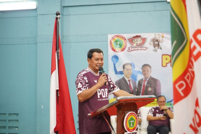 
 Bupati Tangerang, Moch. Maesyal Rasyid, secara resmi membuka gelaran Pekan Olahraga dan Seni (Porseni) Perawat Tingkat Provinsi Banten yang diinisiasi oleh Dewan Pengurus Wilayah (DPW) Persatuan Perawat Nasional Indonesia (PPNI) Provinsi Banten. Foto: ist
