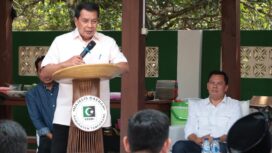 Bupati Tangerang, Moch. Maesyal Rasyid, menghadiri acara Tasyakuran Graha Hijau Hitam Majelis Daerah Korps Alumni Himpunan Mahasiswa Islam (MD KAHMI) Kabupaten Tangerang. Foto: Ist