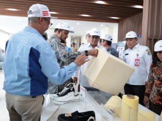 Bupati Tangerang, Moch. Maesyal Rasyid menerima Kunjungan Komisi VII DPR RI yang melakukan kunjungan kerja ke Kawasan Industri Cikupa Mas, Kecamatan Cikupa. Foto: Ist 