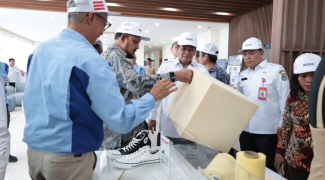 Bupati Tangerang, Moch. Maesyal Rasyid menerima Kunjungan Komisi VII DPR RI yang melakukan kunjungan kerja ke Kawasan Industri Cikupa Mas, Kecamatan Cikupa. Foto: Ist 
