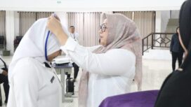 Wakil Bupati Tangerang, Intan Nurul Hikmah secara resmi menutup Kegiatan pelatihan pengelolaan arsip dinamis angkatan II yang dilaksanakan di gedung Diklat Kitri Bhakti Curug. Foto: Ist