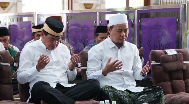 Bupati Tangerang Moch Maesyal Rasyid saat menghadiri Tangerang Bersyukur di Masjid Raya Al Amjad Tigaraksa. Foto: Ist