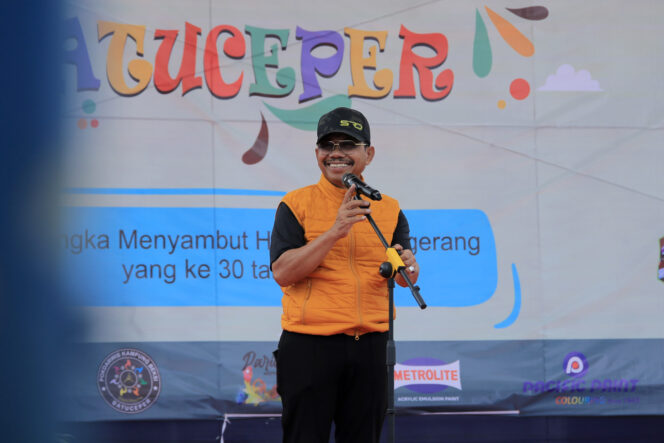 
 Buka Hajatan Budaya Batuceper, Sachrudin Ajak Warga Makin Cinta Kota Tangerang