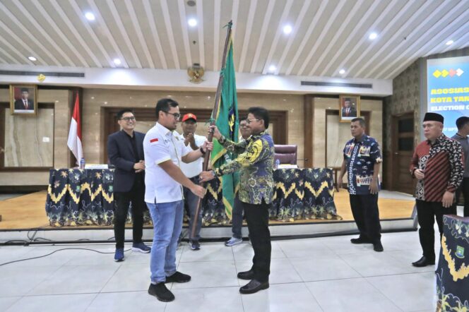 
 Wakil Walikota Tangerang, Sachrudin mengemban tugas baru terpilih sebagai Ketua ASKOT PSSI Kota Tangerang. Foto: Istimewa