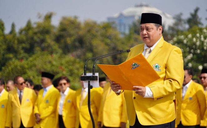 
 Ketua Umum Partai Golkar Airlangga Hartarto. Foto: ist