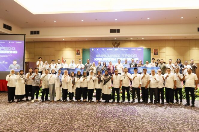 Kegiatan Evaluasi Elektronifikasi Transaksi Pemerintah Daerah (ETPD) Bapenda Kabupaten Tangerang di Hotel Royal Palm Cengkareng. Foto: ist