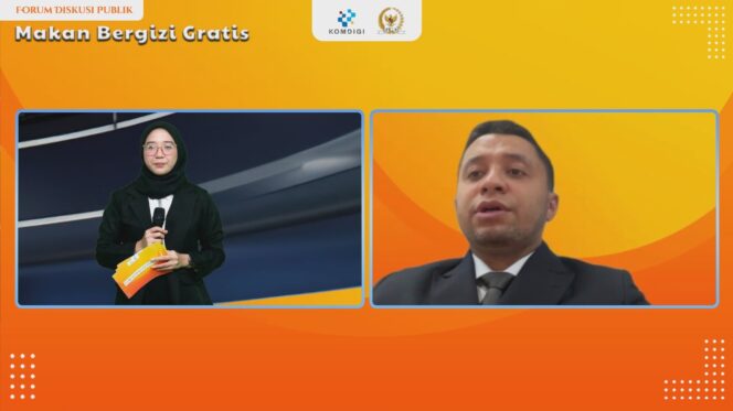 
 Anggota DPR RI Fraksi PKS Habib Idrus Salim Aljufrie saat Menjadi Narasumber Forum Diskusi Publik bertema “Makanan Bergizi Gratis” yang diselenggarakan oleh Komidigi bekerja sama dengan DPR RI. Foto: ist