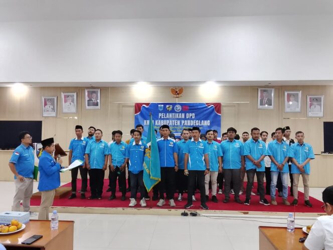
 Prosesi Pelantikan DPD KNPI Kabupaten Pandeglang. Foto: ist