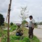 Banksasuci Foundation terus Gencarkan Gerakan 'Banten Teduh Tangerang Sejuk' dengan menanam ribuan pohon disejumlah titik krusial dan tandus. Foto: TangerangPos 