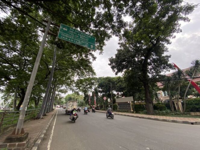 
 Jalan K.S Tubun Karawaci. Foto: ist