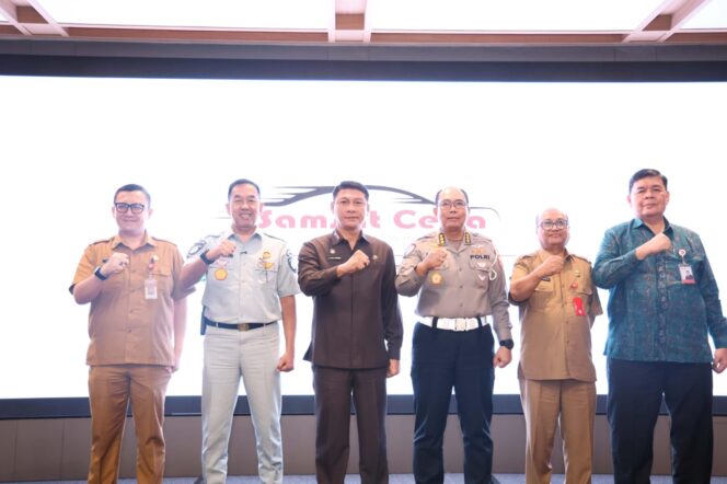 
 Launching Aplikasi Samsat Ceria. Foto: ist