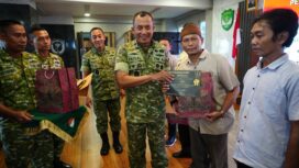 Danrem 052/Wijayakrama, Brigjen TNI Faizal Rizal, S.I.P., membuka kegiatan Pembinaan Jaring Mitra Karib Korem 052/Wijayakrama Tahun 2026 yang digelar di Aula Makorem 052/Wijayakrama, Kelapa Dua, Kabupaten Tangerang. Foto: ist 