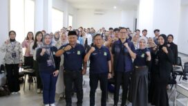 Sekretaris Daerah (Sekda) Kota Tangerang, H. Herman Suwarman bersama Kadispora Kota Tangerang saat Pembukaan Seleksi Duta Pemuda. Foto: ist 