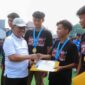 Wali Kota Tangerang H. Sachrudin saat membuka secara resmi Kompetisi Liga PSSI Tangerang Tahun 2026 Kelompok Umur (KU) 13, 15 dan 17 Tahun. Foto: ist