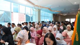 PT Bank Pembangunan Daerah Banten (Perseroda) Tbk atau Bank Banten menggelar acara Tasyakuran Idul Adha 1447 H / 2026 M yang berlangsung di Kantor Pusat “Grha Bank Banten”. Foto: ist 
