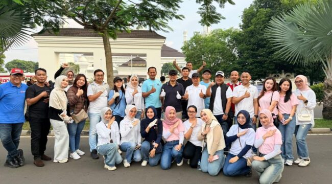 Direksi dan segenap Organisasi PT Bank Pembangunan Daerah Banten (Perseroda) Tbk atau Bank Banten ikut berkontribusi dalam peringatan Hari Lingkungan Hidup Sedunia tahun 2026. Foto: ist