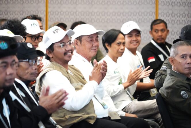 
 Penasehat Jaringan Jurnalis Lingkungan atau Environmental Journalist Network (EJN) sekaligus Ketua Banksasuci Foundation hadir di Forum Invirotech 2026. Foto: Ist