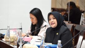 Anggota Komisi XI DPR RI Fraksi Partai Gerindra, Annisa Mahesa, saat RDP dengan Dirjen Kemenkeu RI. Foto: Ist 