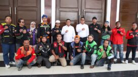 Gubernur Banten Andra Soni saat menerima audiensi di Pendopo Gubernur Banten, Kota Serang. Foto: Ist 