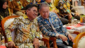 Wali Kota Tangerang, H. Sachrudin, saat mengikuti seluruh rangkaian Rakernas APEKSI XVIII yang berlangsung di Kota Medan, Sumatera Utara. Foto: ist