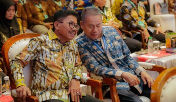 Wali Kota Tangerang, H. Sachrudin, saat mengikuti seluruh rangkaian Rakernas APEKSI XVIII yang berlangsung di Kota Medan, Sumatera Utara. Foto: ist