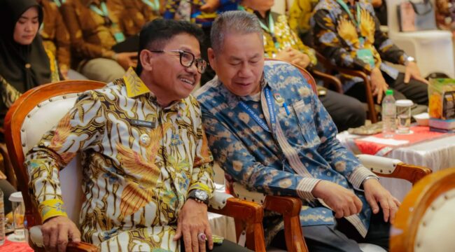 Wali Kota Tangerang, H. Sachrudin, saat mengikuti seluruh rangkaian Rakernas APEKSI XVIII yang berlangsung di Kota Medan, Sumatera Utara. Foto: ist