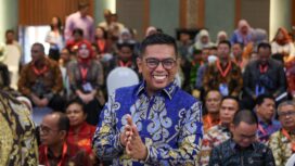 Gubernur Banten Andra Soni saat menghadiri pembukaan Rapat Kerja (Raker) Asosiasi Pemerintah Provinsi Seluruh Indonesia (APPSI) di Hotel Aruna Senggigi, Kabupaten Lombok Barat, Nusa Tenggara Barat. Foto: ist