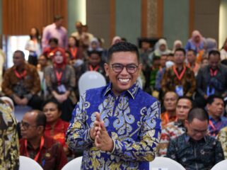 Gubernur Banten Andra Soni saat menghadiri pembukaan Rapat Kerja (Raker) Asosiasi Pemerintah Provinsi Seluruh Indonesia (APPSI) di Hotel Aruna Senggigi, Kabupaten Lombok Barat, Nusa Tenggara Barat. Foto: ist
