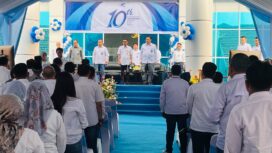 Perayaan HUT Bank Banten ke-10 yang dilaksanakan di Graha Bank Banten, Kota Serang. Foto:;ist