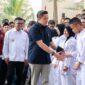 Gubernur Banten Andra Soni dampingi Sekretaris Kabinet, Teddy Indra Wijaya Tinjau Sekolah Rakyat di Curug Kabupaten Tangerang. Foto: Ist 