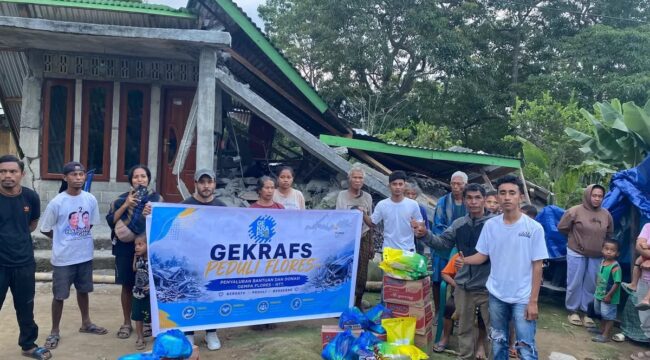 Gekrafs Dan Gekrafs NTT Gerak Cepat Bantu Warga Terdampak, Kirim Air Bersih hingga Nakes Ke Lokasi Bencana. Foto: Ist