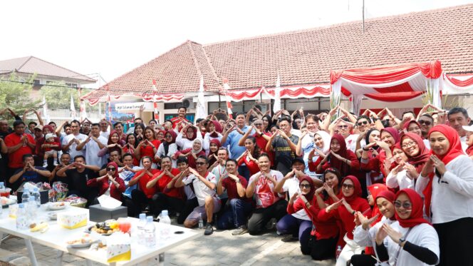 
 Keceriaan Bank Banten Rayakan HUT Ke-81 RI. Foto: Ist