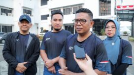 Gubernur Banten Andra Soni melepas peserta Steel Run 2026 di Kawasan Industri PT Krakatau Steel (Persero) Tbk, Kota Cilegon, foto; ist