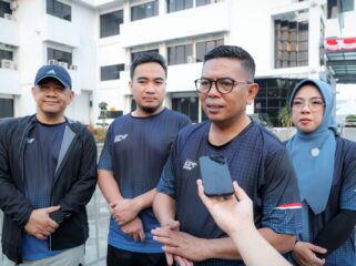 Gubernur Banten Andra Soni melepas peserta Steel Run 2026 di Kawasan Industri PT Krakatau Steel (Persero) Tbk, Kota Cilegon, foto; ist