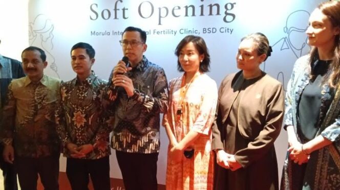 
 Soft Opening Morula International Fertility Clinic (Morula IFC) di Biomedical Campus, BSD City. Foto: Ist