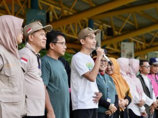 Kota Tangerang menjadi lokasi perdana road show Satgas Istitho’ah Kesehatan Jemaah Haji Provinsi Banten. Foto: Ist
