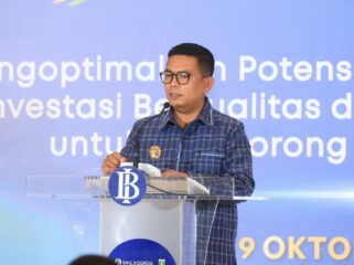 Gubernur Banten Andra Soni saat membuka secara resmi Karya Kreatif Banten (KKB) dan Banten Investment Forum (BIF) di Hotel DoubleTree, Bintaro Jaya, Kota Tangerang Selatan. Foto: Ist