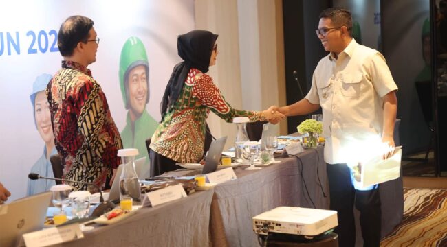 Gubernur Banten Andra Soni dalam Wawancara Nasional Jamsostek Award Tahun 2026 di Pullman Jakarta Indonesia Thamrin CBD, Jakarta Pusat. Foto: Ist