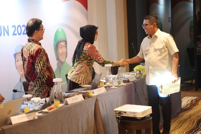 
 Gubernur Banten Andra Soni dalam Wawancara Nasional Jamsostek Award Tahun 2026 di Pullman Jakarta Indonesia Thamrin CBD, Jakarta Pusat. Foto: Ist