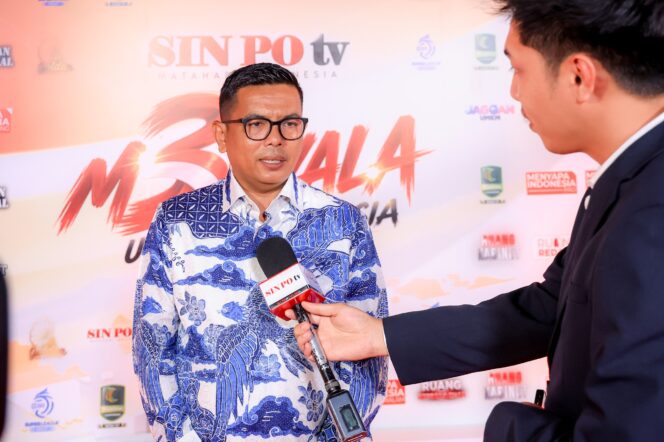
 Gubernur Banten Andra Soni saat menghadiri malam puncak peringatan Hari Ulang Tahun (HUT) ke-3 Sin Po TV di Studio 5 Emtek City, Kebon Jeruk, Jakarta Barat. Foto: Ist 