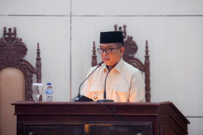 
 Gubernur Banten Andra Soni saat rapat Paripurna DPRD Provinsi Banten. Foto: Ist