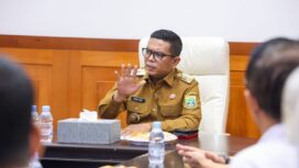 Gubernur Banten Andra Soni saat menerima kunjungan Komisi Nasional Perlindungan Anak (Komnas PA) Provinsi Banten. Foto: Ist