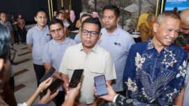 Gubernur Banten Andra Soni usai Workshop Integritas dan Antikorupsi Sektor Legislatif Provinsi Banten di Aston Hotel, Kota Serang. Foto: Ist
