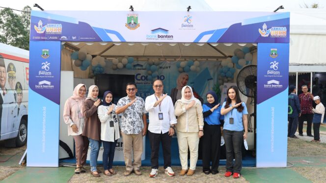 
 Direktur Bisnis Bank Banten, Slamet Riyadi saat menghadiri kegiatan 