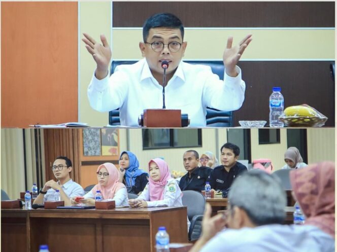 
 Ketua DPRD Banten Andra Soni saat audiensi dengan Tim Advokasi Inklusi Disabilitas Indonesia (AUDISI), dengan turut mengundang KPU dan Bawaslu serta OPD terkait, Rabu (31/05/23).