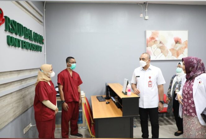 
 Bupati Tangerang Ahmed Zaki Iskandar meresmikan layanan unit Endoskopi RSUD Balaraja, Rabu (23/8/23).Foto: Istimewa